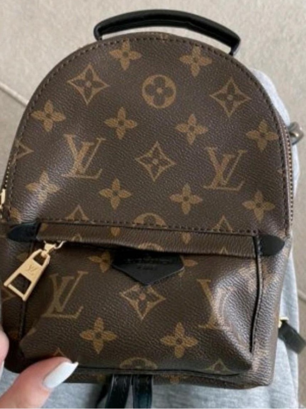 INSPIRED Palm Springs Monogram Mini Backpack